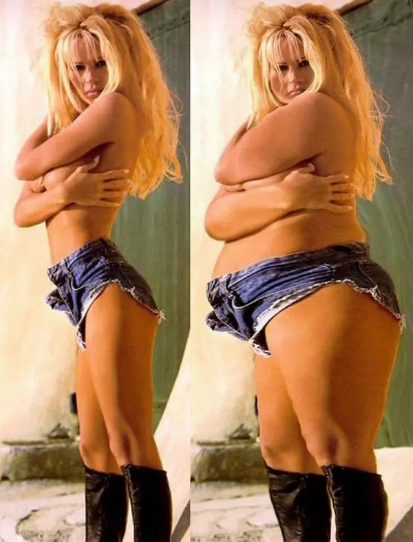 Si las famosas fueran Gorditas...Photoshop...