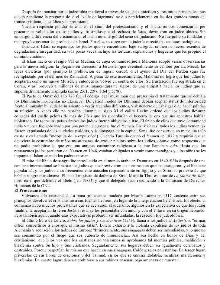 antisemitismo