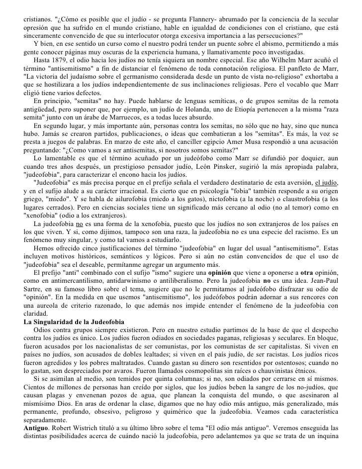 antisemitismo