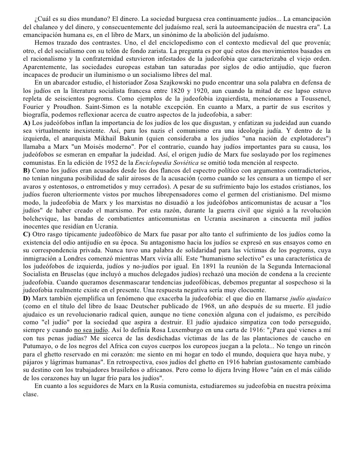 La Judeofobia