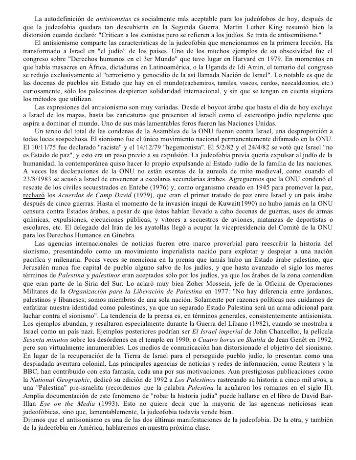 La Judeofobia