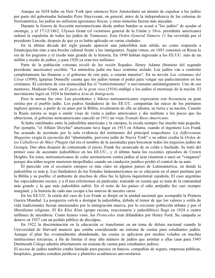 antisemitismo