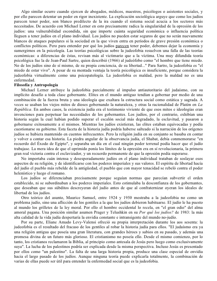 antisemitismo
