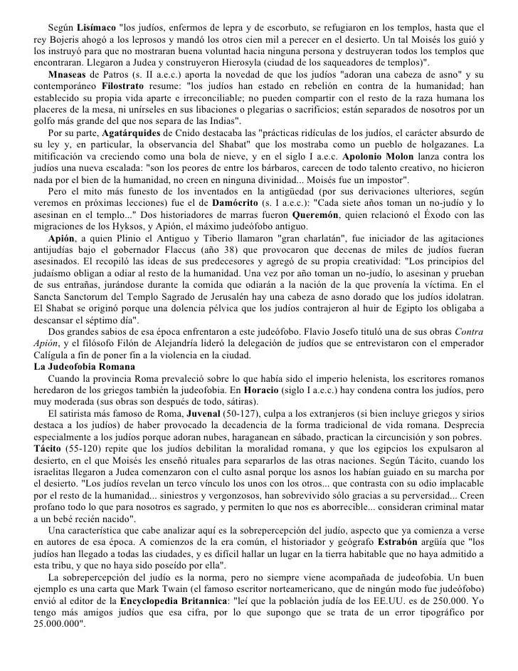antisemitismo
