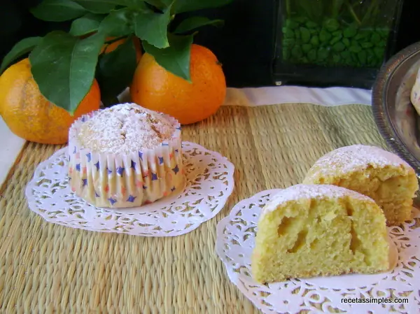 Muffins de mandarina, rápida, simple y Deliciosa!