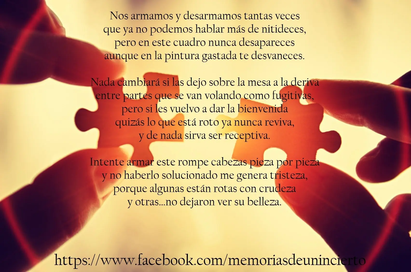 Rompecabezas - Poesía.