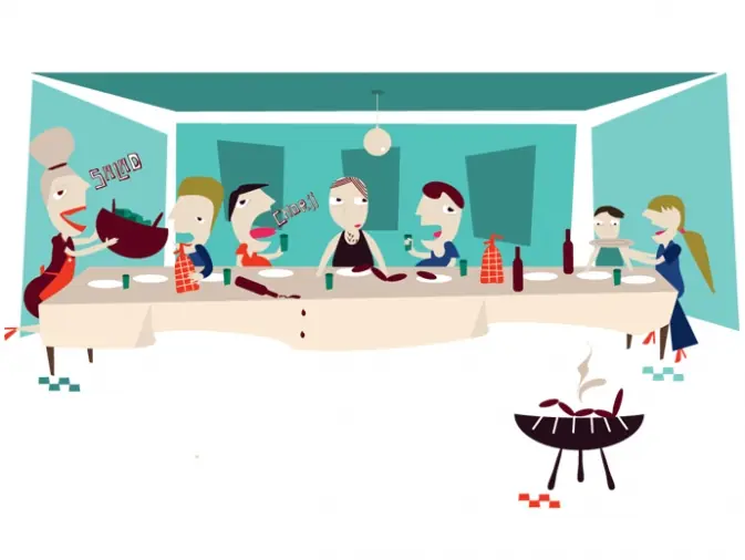 Los insoportables del asado