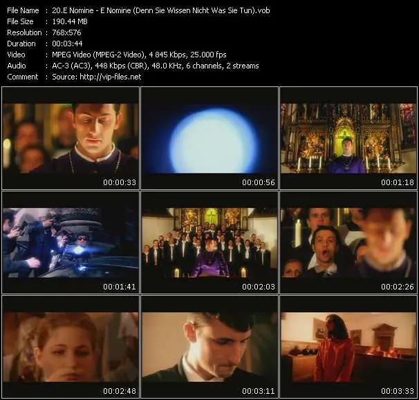 E Nomine Dvd (Completo)
