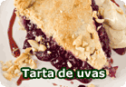 Tarta de uvas [Receta vegana]