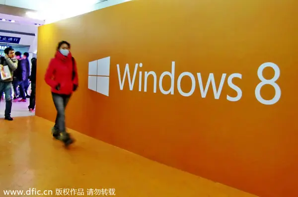 China prohibe Windows 8
