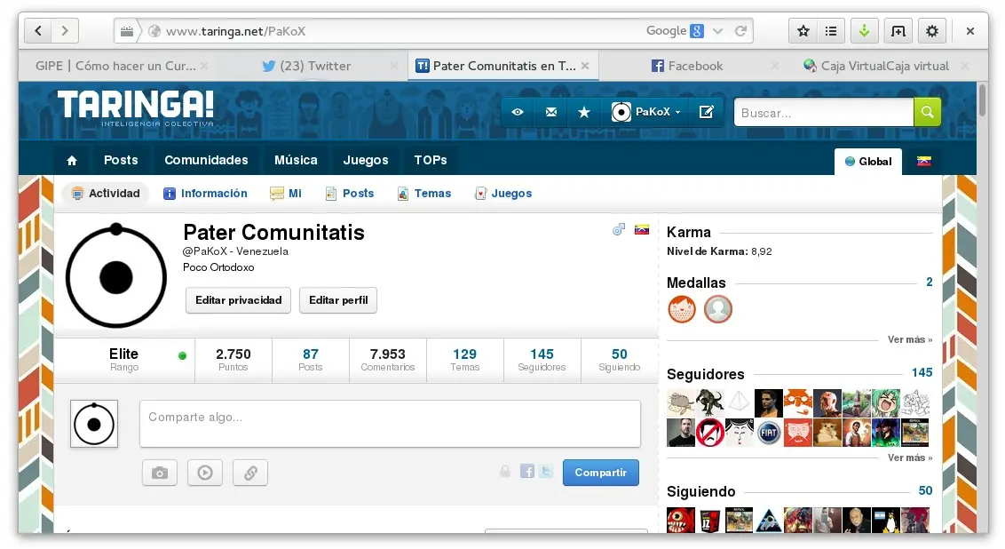 Integrando (por completo) Firefox en Gnome