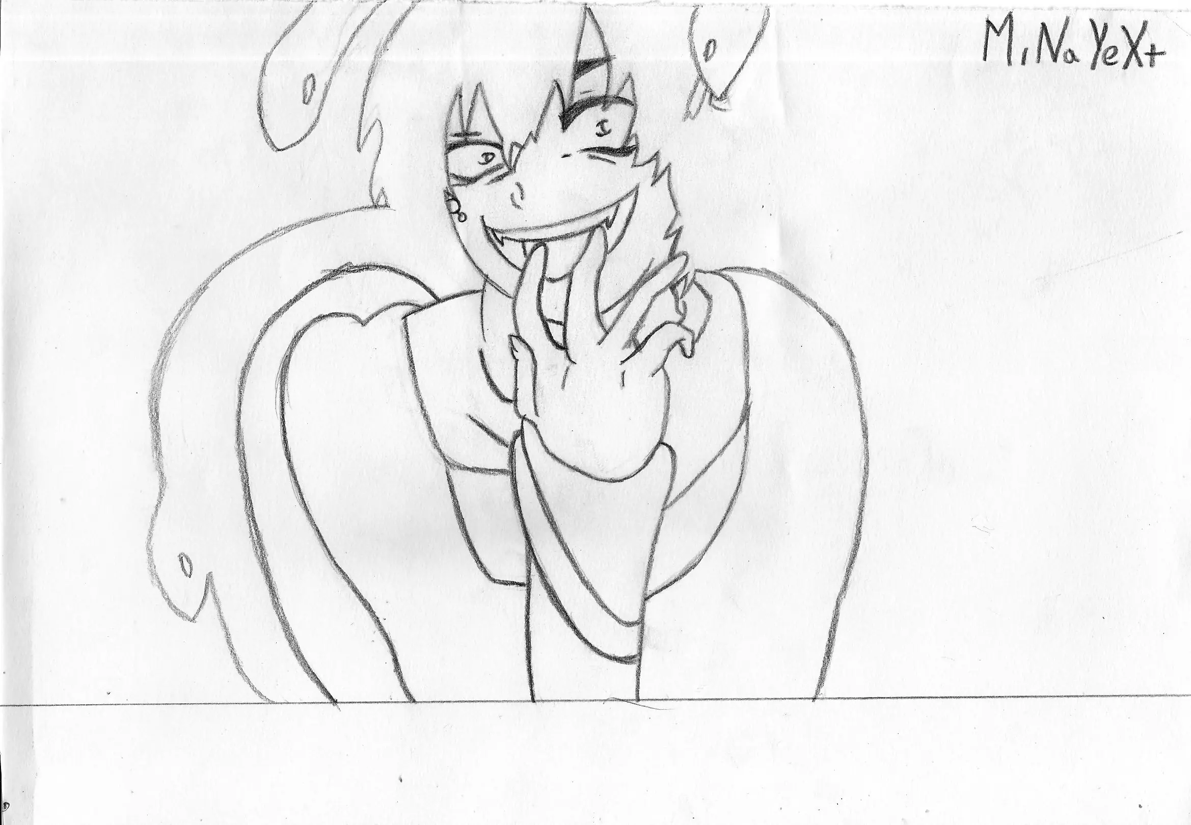 Dibujo - Kuroha(Kokonose Haruka), Kagerou Project