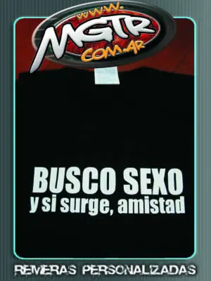 "Remeras Escritas"