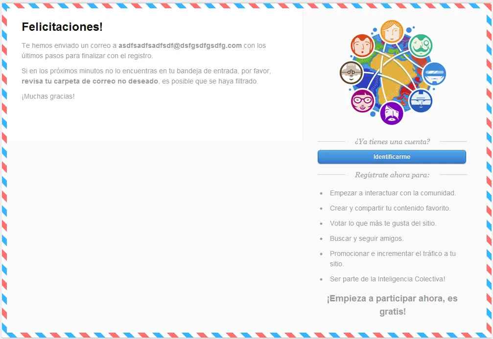 Como registrarse y hacer un post