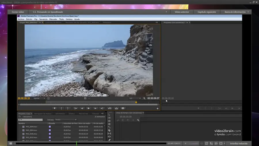 Edita vídeos de forma profesional con Adobe Premiere
