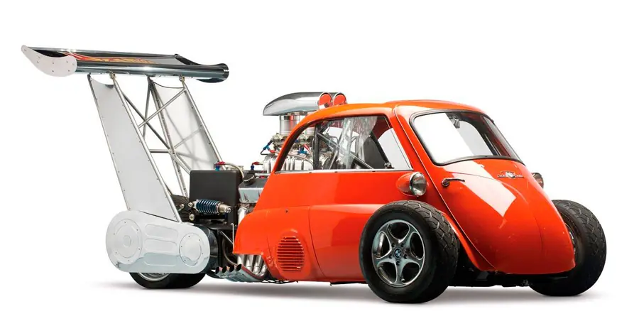 El BMW más radical de la historia, el Isetta Whatta Drag