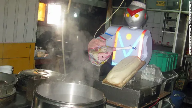 Los robots remplazarán a los trabajadores de comida rápida