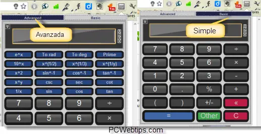 calculadoras