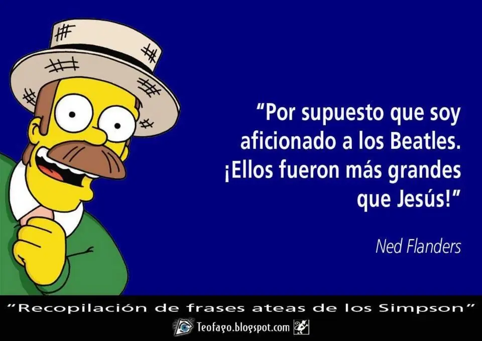 Frases Ateas de Homero y los simpsons, Megapost.