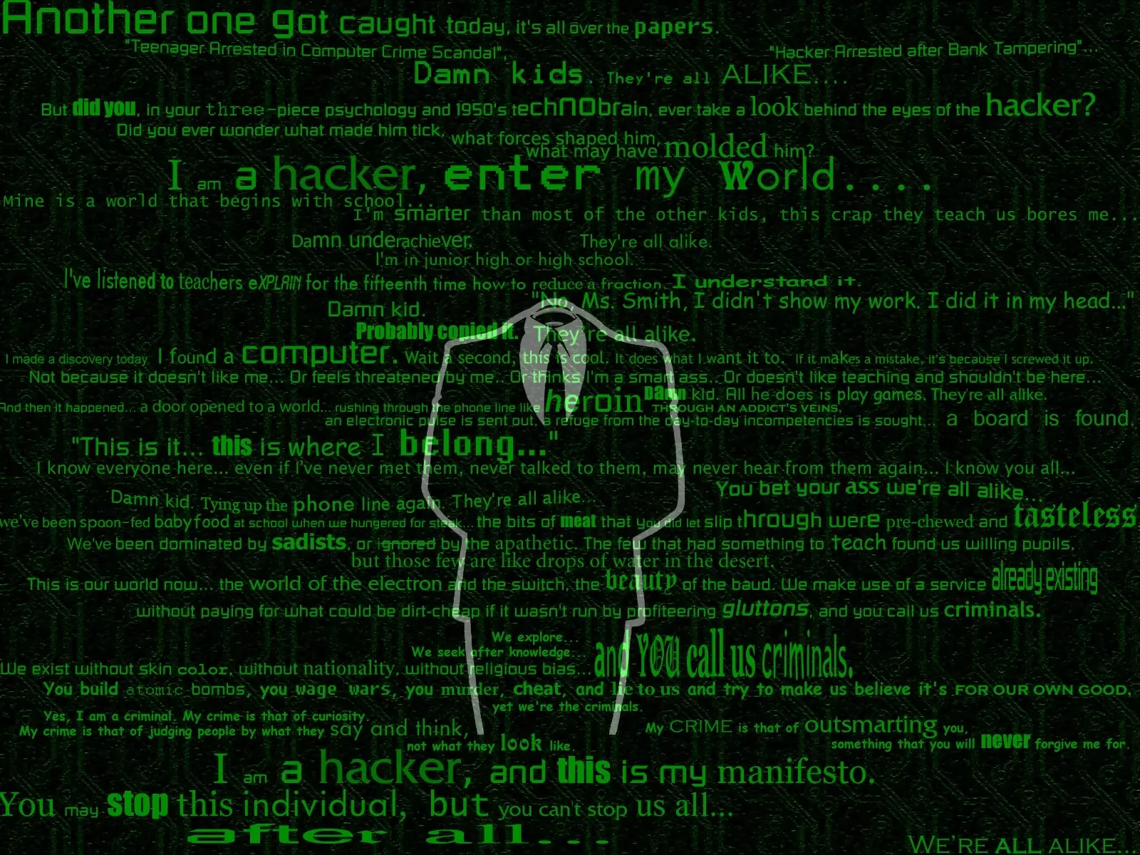 Hackear es nuestra arma