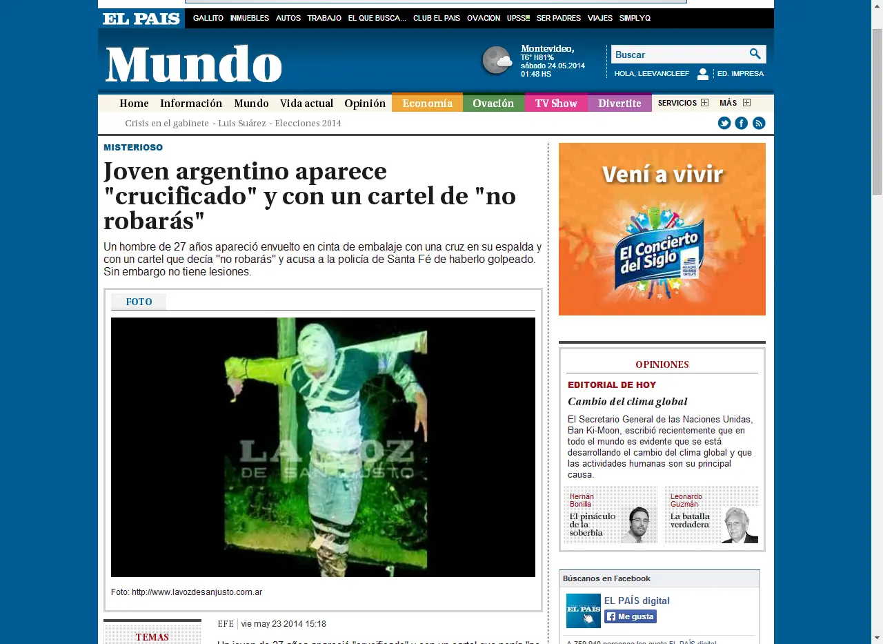 Diario El Pais Uruguay alto taringuero