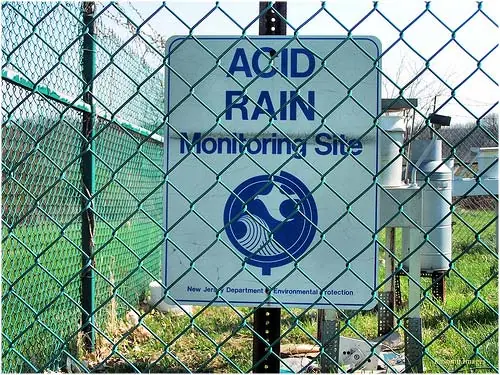 ¿Que es la lluvia acida?