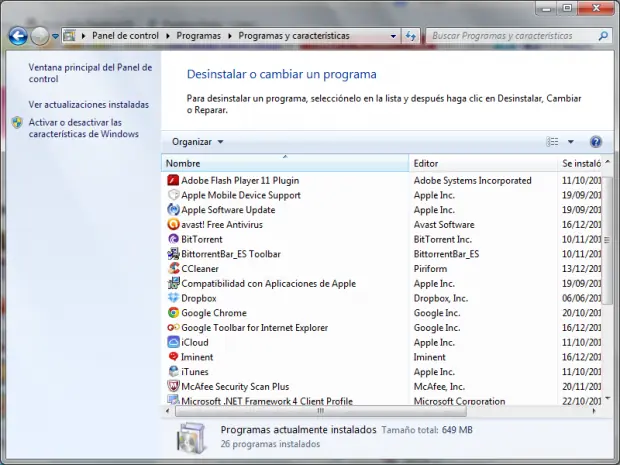 como eliminar Iminent start search
