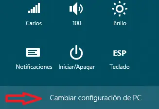 Activar el bluetooth en WINDOWS 8