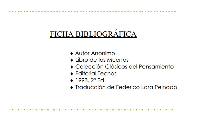 El libro de los muertos (PDF)