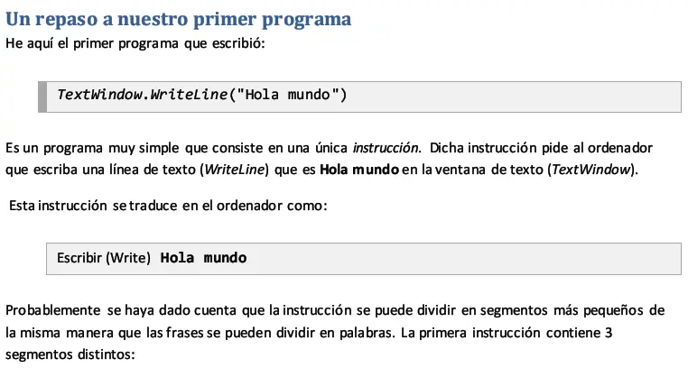 Aprende a programar