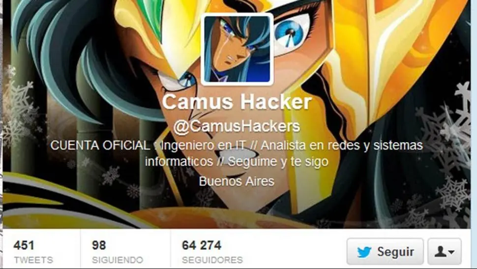 noticias de Camus Hacker