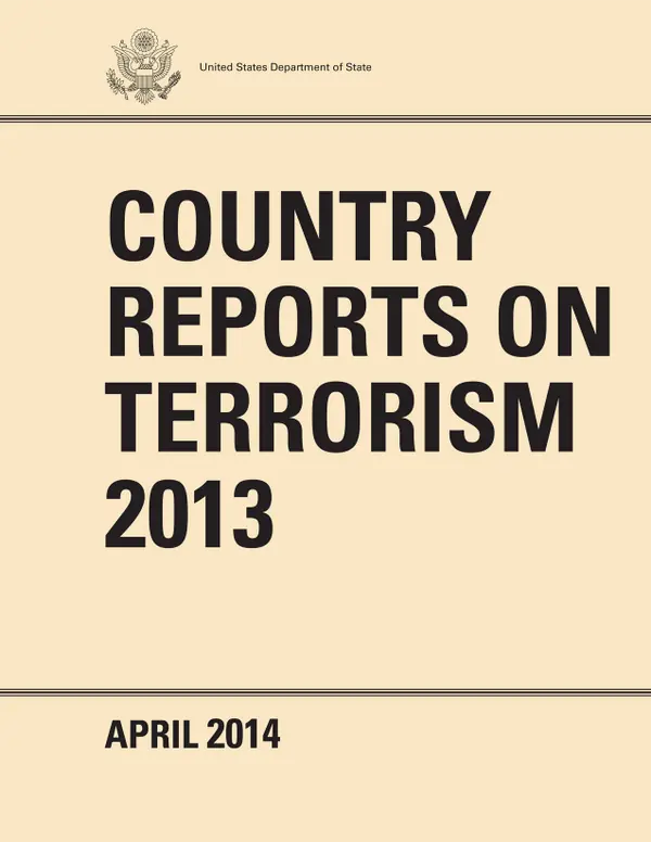 El terrorismo en el mundo, según el Dept. De Estado de E.U.