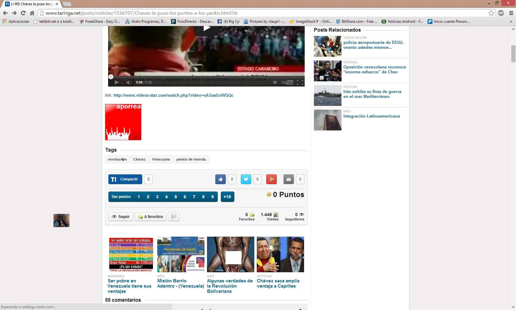 Para ustedes que Moderan Postean y Comentan