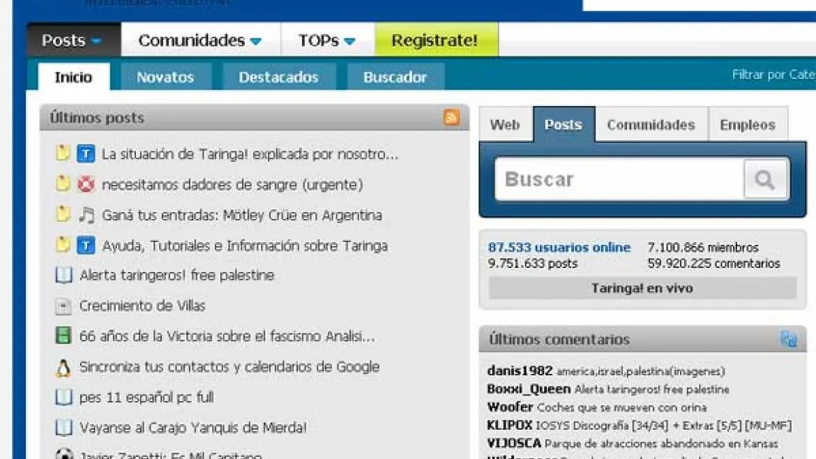 La Justicia Penal Proceso a Los Dueños De Taringa !!!