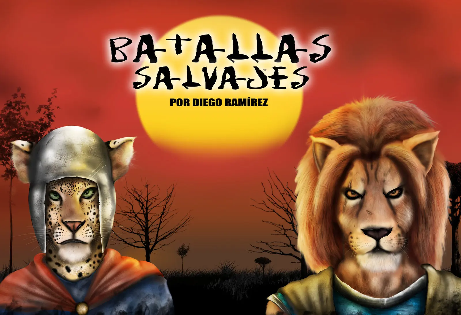 Dibujo propio. (batallas salvajes)