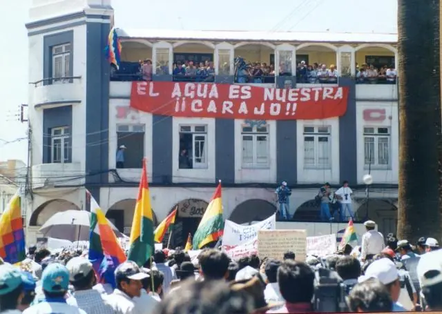 escasez de agua