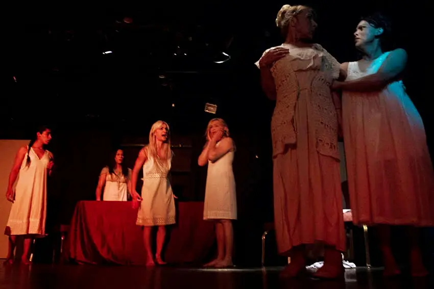 Travestis al teatro