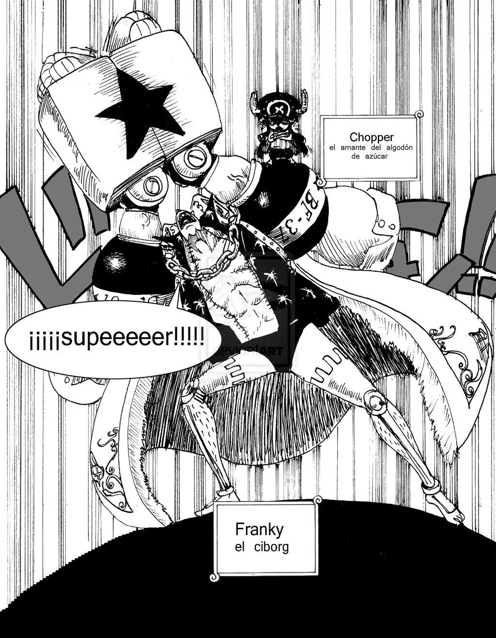 El final de One Piece [cap 1] Best fan art ever.