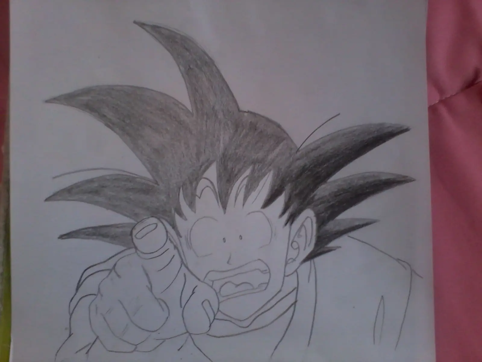 goku espantado (dibujo)