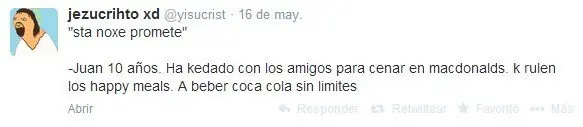 el twitter de yisus