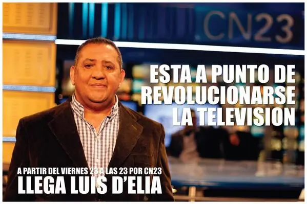 Llega a CN23 el programa amor de Luis D'Elía