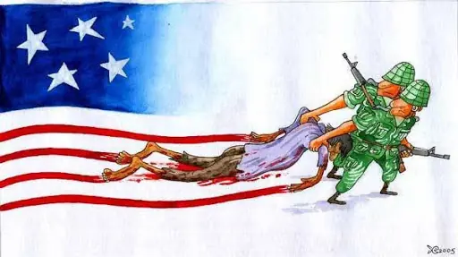 La sociedad bajo la violencia que impone el imperio de EEUU