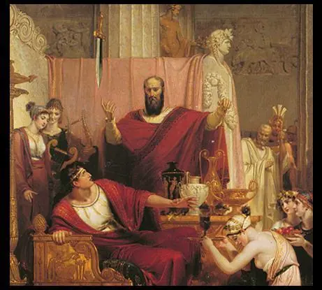 La espada de Damocles.