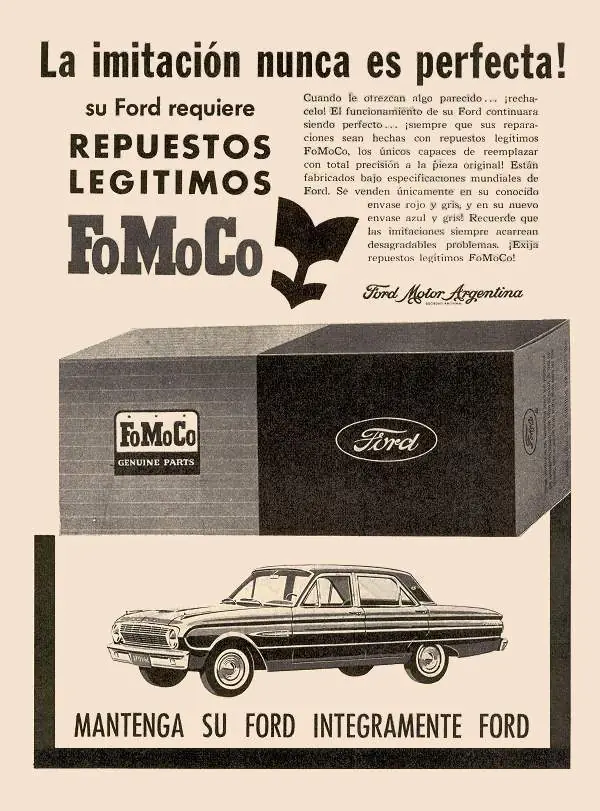 Publicidad Ford Falcón