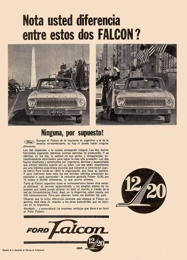Publicidad Ford Falcón