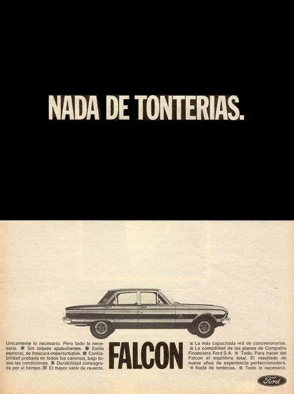 Publicidad Ford Falcón