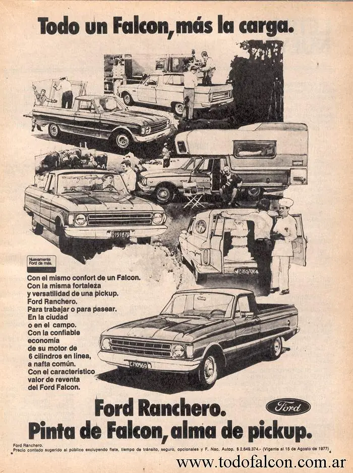Publicidad Ford Falcón