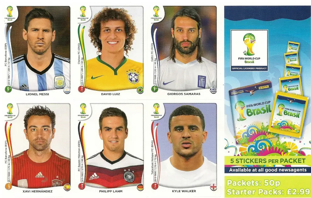 Cuantos paquetes de figuritas tenes que comprar - Br 2014