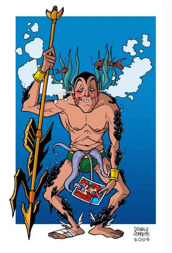 Superhéroes y villanos, viejitos