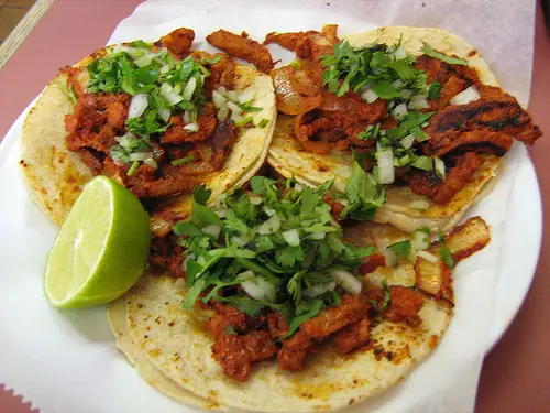 Los tacos "al pastor" son mas sanos que una barrit